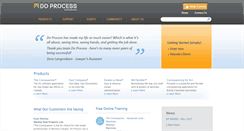 Desktop Screenshot of doprocess.com
